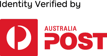 Identity verfied by Australia Post